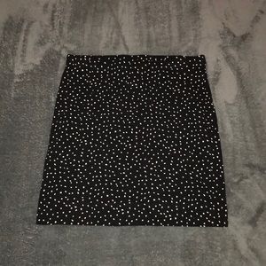 Polka Dot Mini Skirt